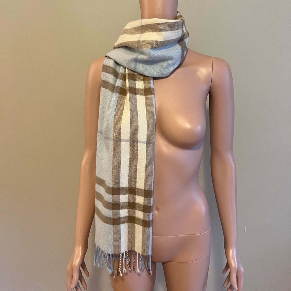 Burberry Classic Check Cashmere Scarf